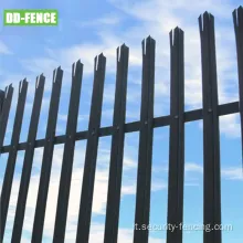 D tipo Palisade Fencing Security Palisade Metal Fence